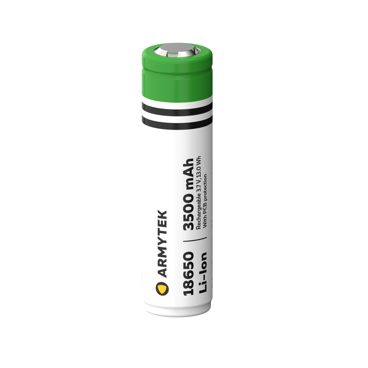 Аккумулятор 18650 Li-Ion c защитой 3500 mAh Armytek