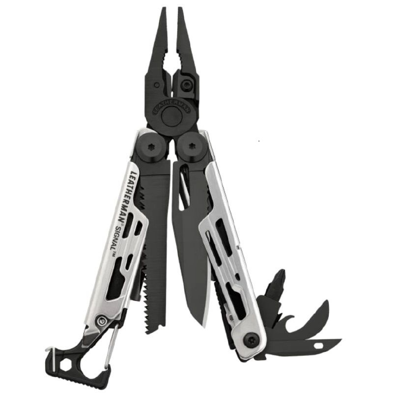 Мультитул LEATHERMAN SIGNAL BLACK & SILVER 832625