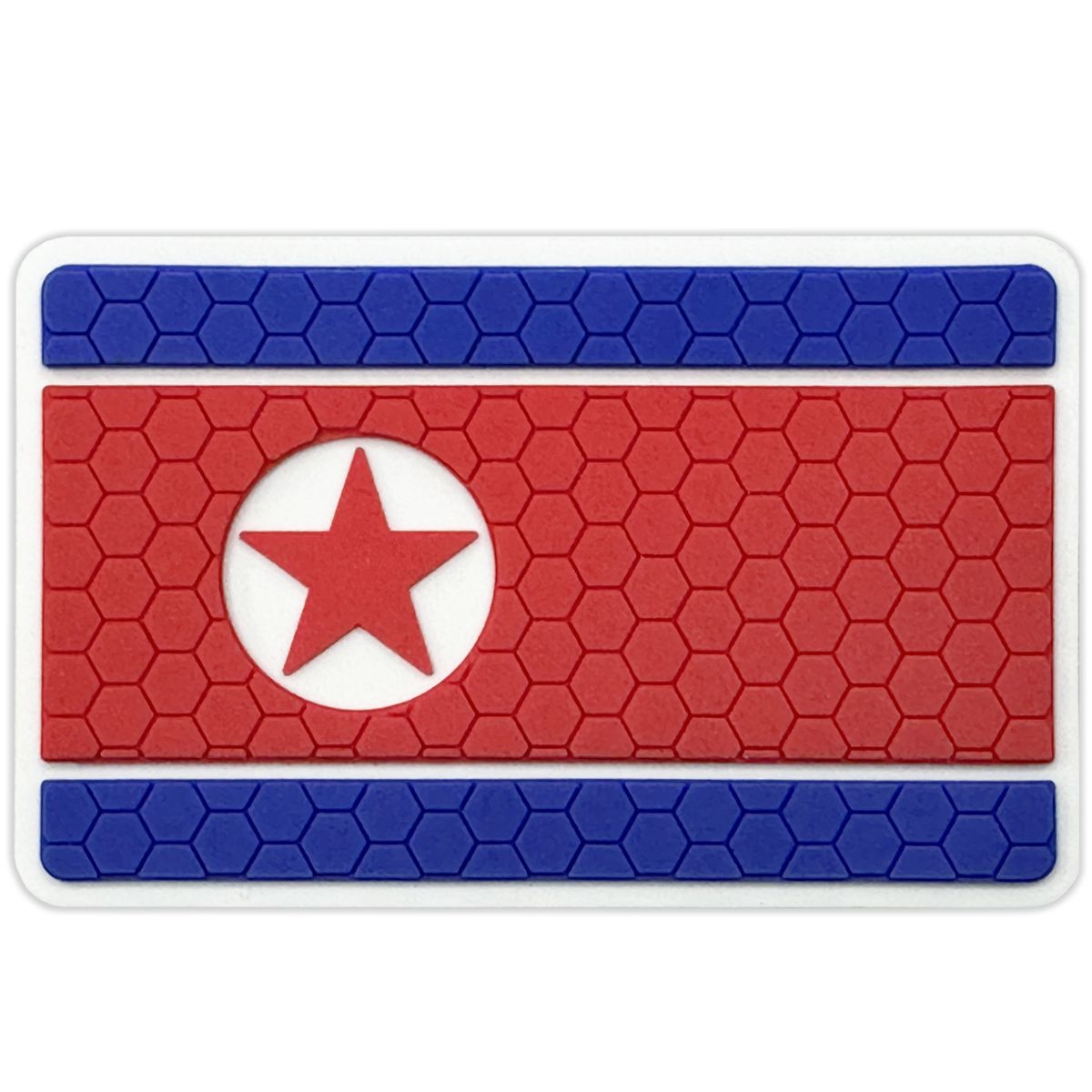PVC patch "Flag of the DPRK"