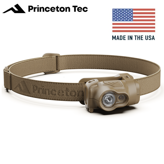 Фонарь BYTE Tactical Headlamp 200 Lumen Princeton Tec Tan