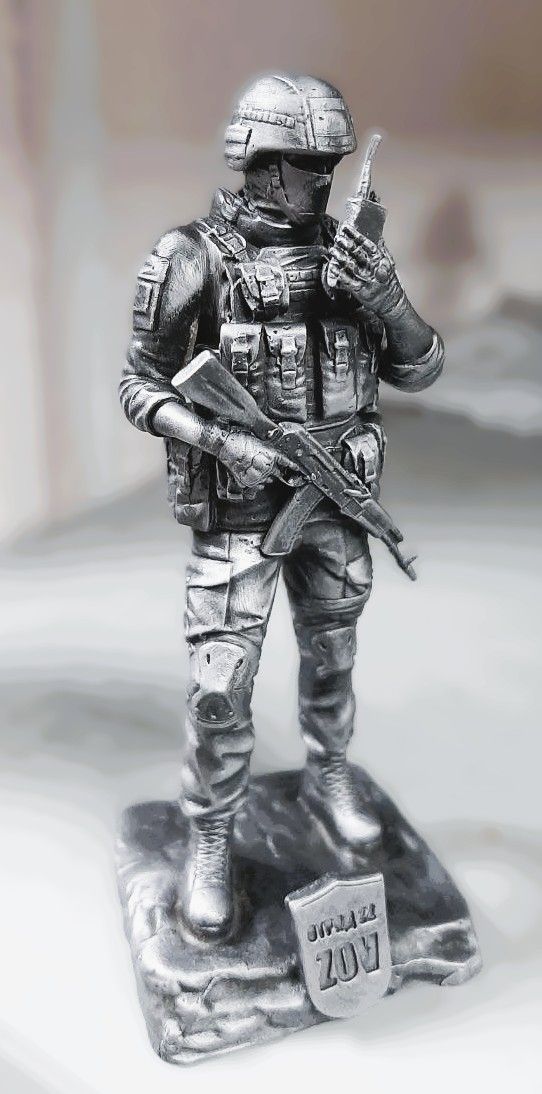 Фигурка оловянная Отряд 22: ZOV, коллекционная