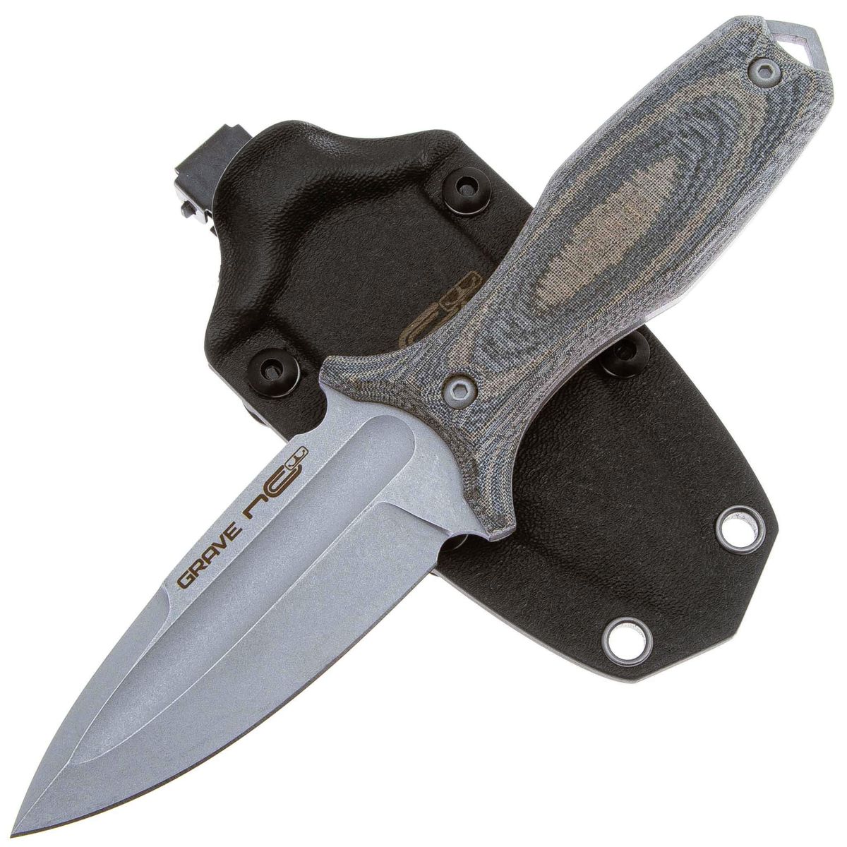 Нож Туристический  N.C.Custom Grave сталь AUS-10, рукоять Micarta