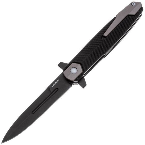 Складной нож Mr.Blade Legion blackwash сталь D2, рукоять Black G10