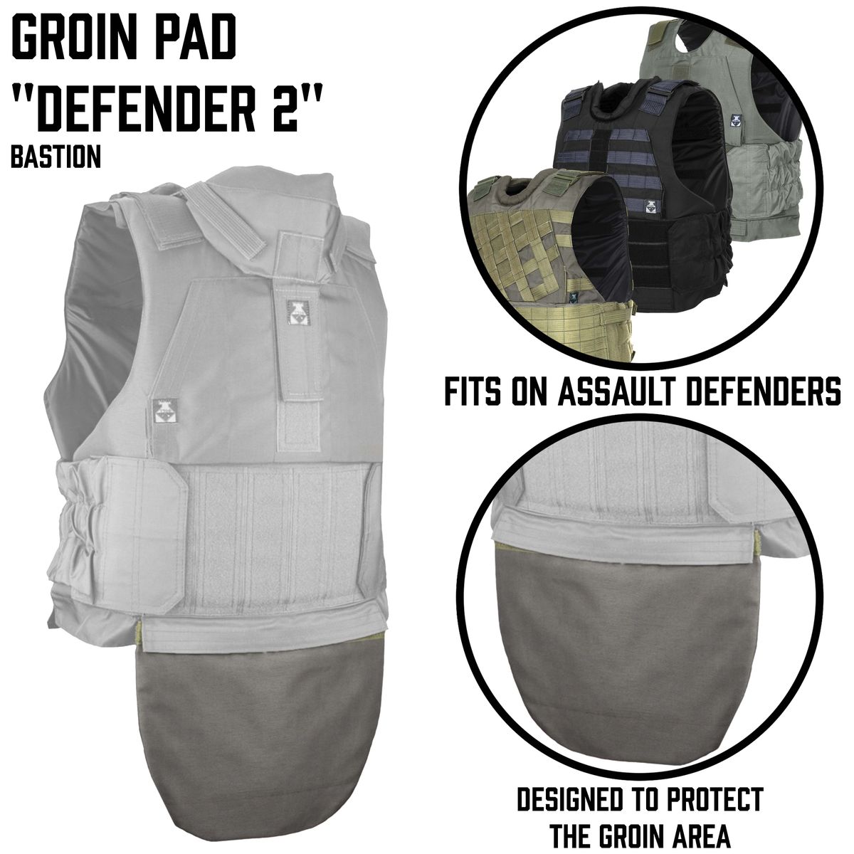 Groin Pad "Defender 2" Replica