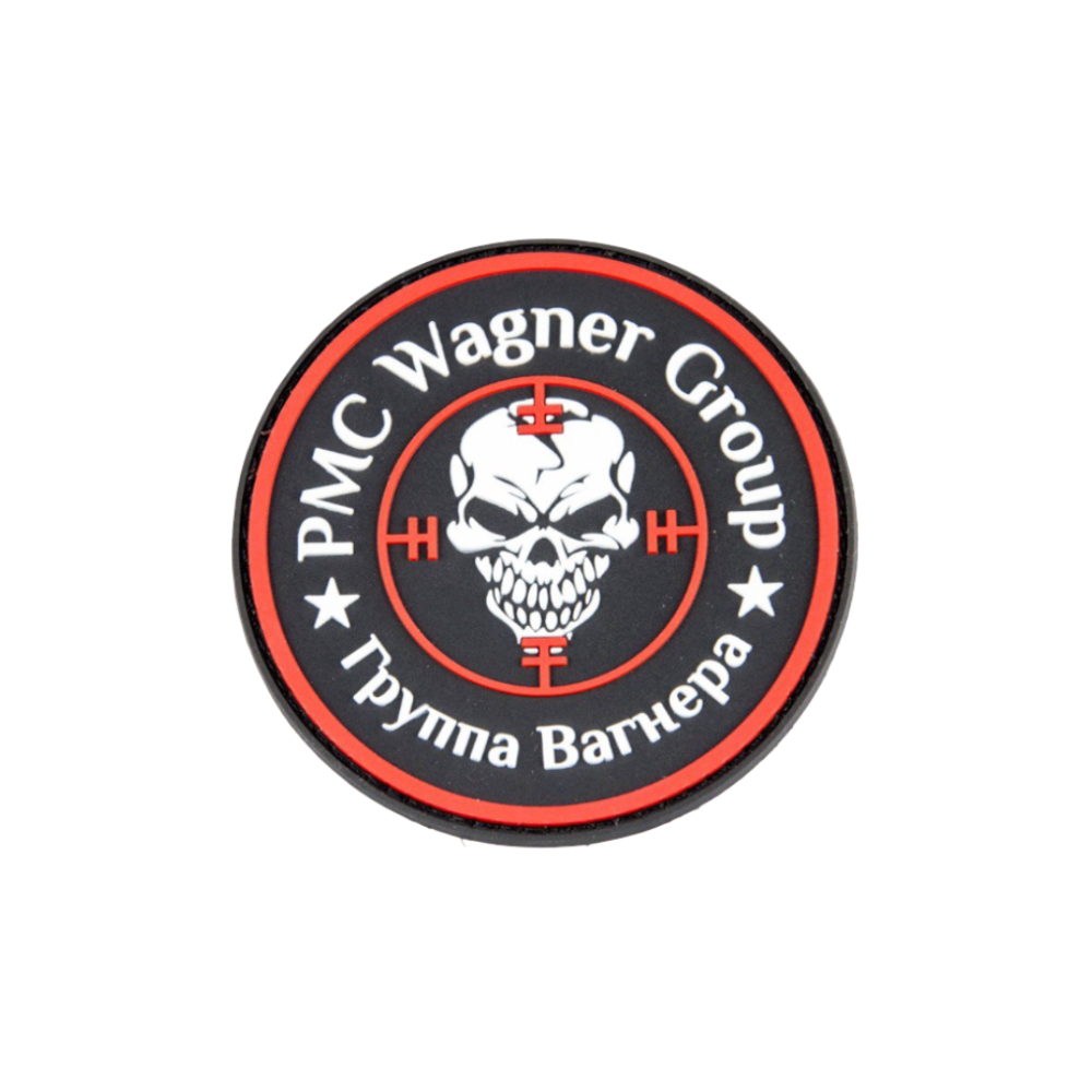 Патч Группа Вагнера. PMC Wagner Group PVC. чёрно-красный Академия Снаряжения