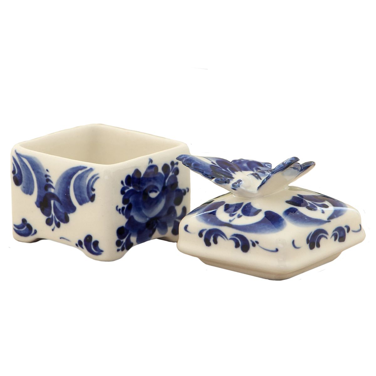Butterfly Box "Gzhel"