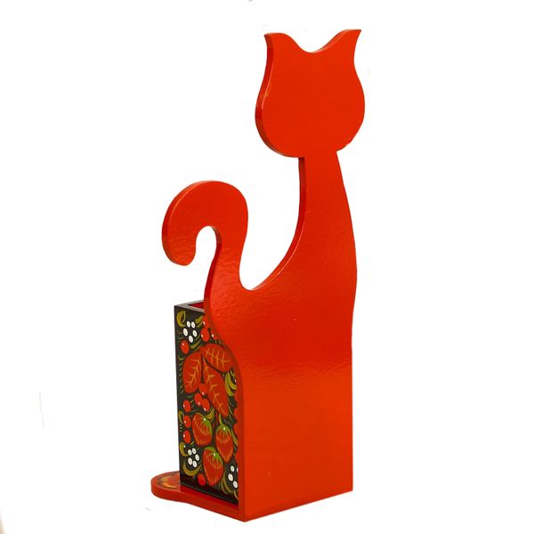 Cat Stand "Hohloma"