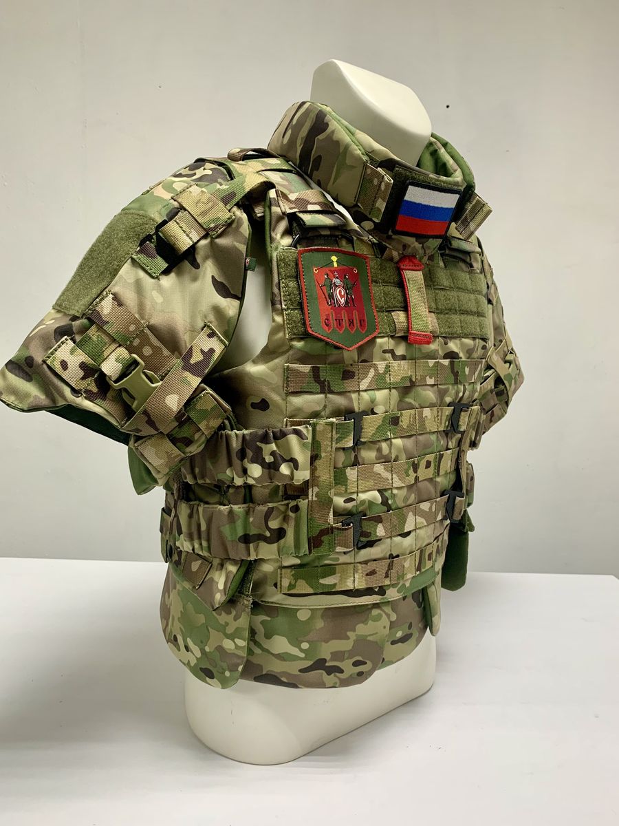 Защитный жилет "Доспех" с внутренними карманами под плиты