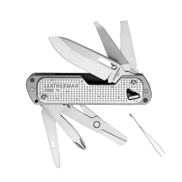 Мультитул LEATHERMAN FREE T4/BOX-INT SILVER 832686