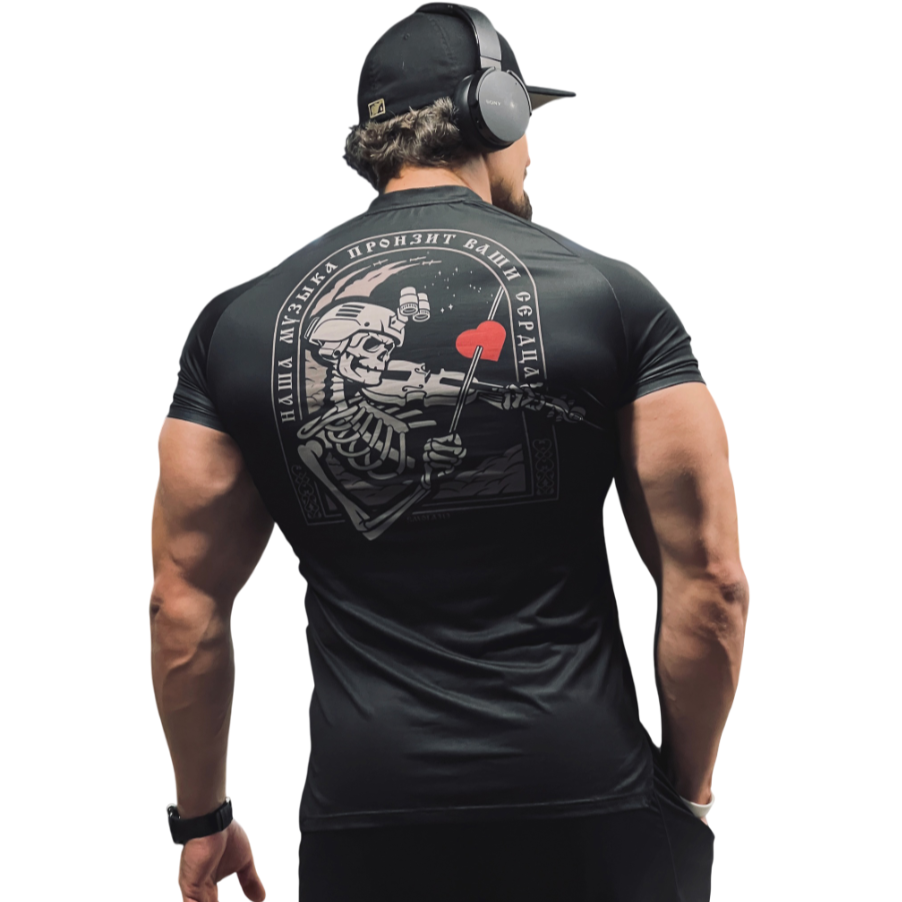 Рашгард СКРИПАЧ короткий рукав Smola313