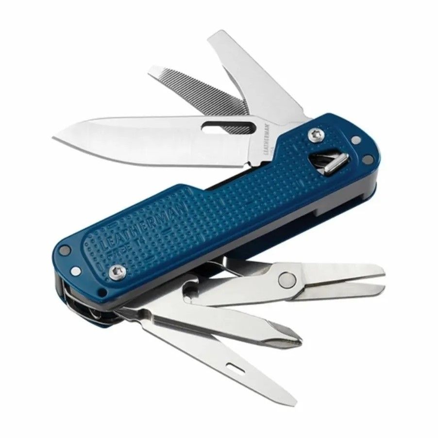 Мультитул LEATHERMAN FREE T4/BOX-INT NAVY 832879