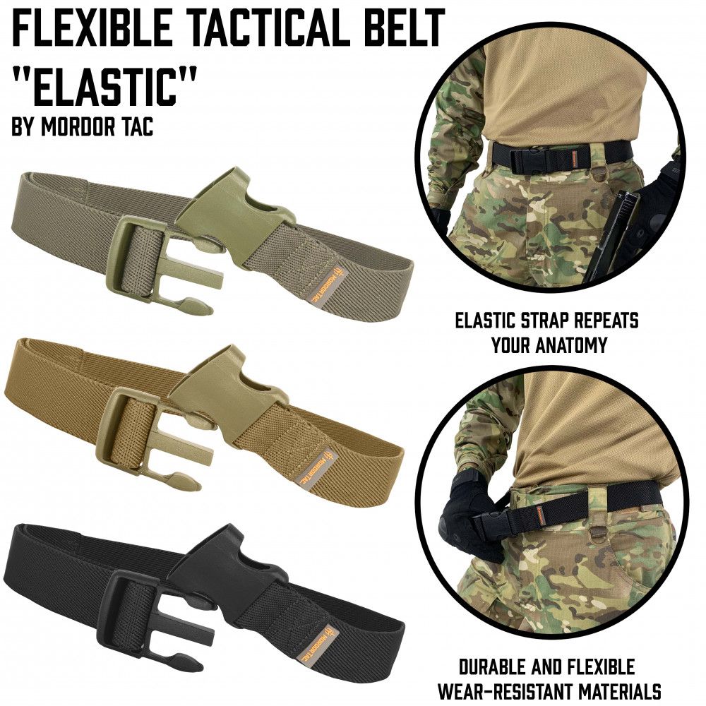 Elas-Tac Belt: Heavy-Duty & Stretchable