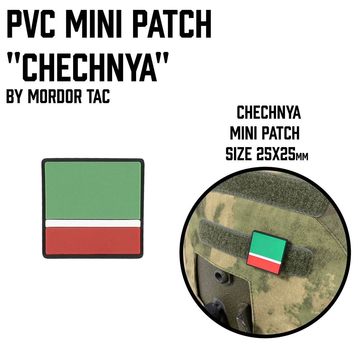 Chechen Flag Patch