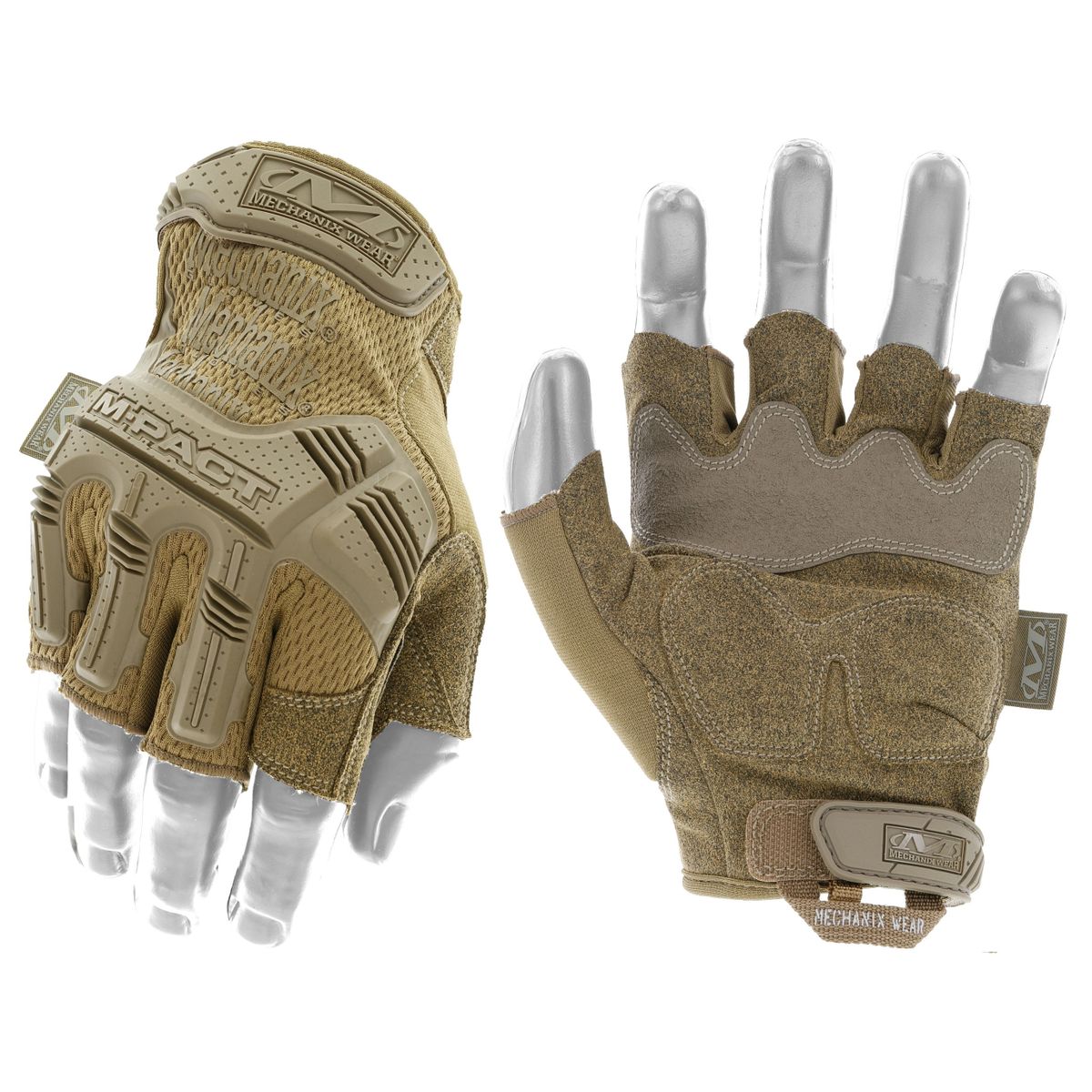 Перчатки тактические Mechanix M-Pact Fingerless