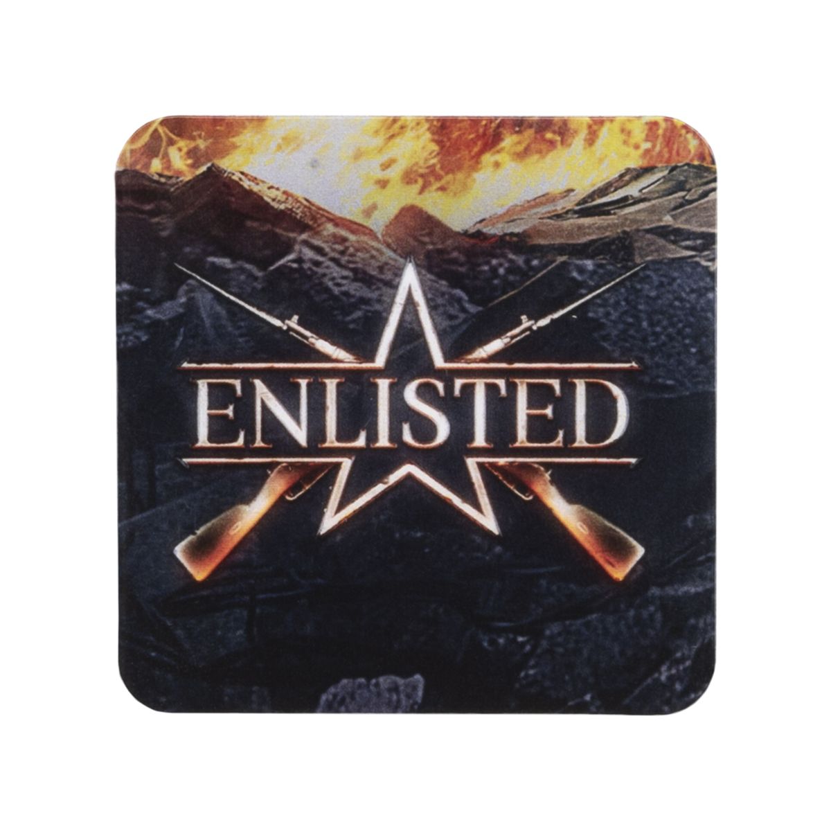 Плоский магнит "Enlisted"