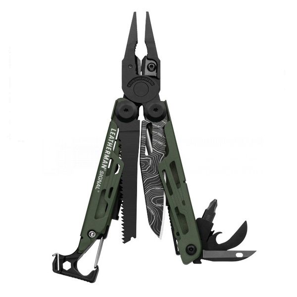 Мультитул LEATHERMAN SIGNAL Topo Green 832692