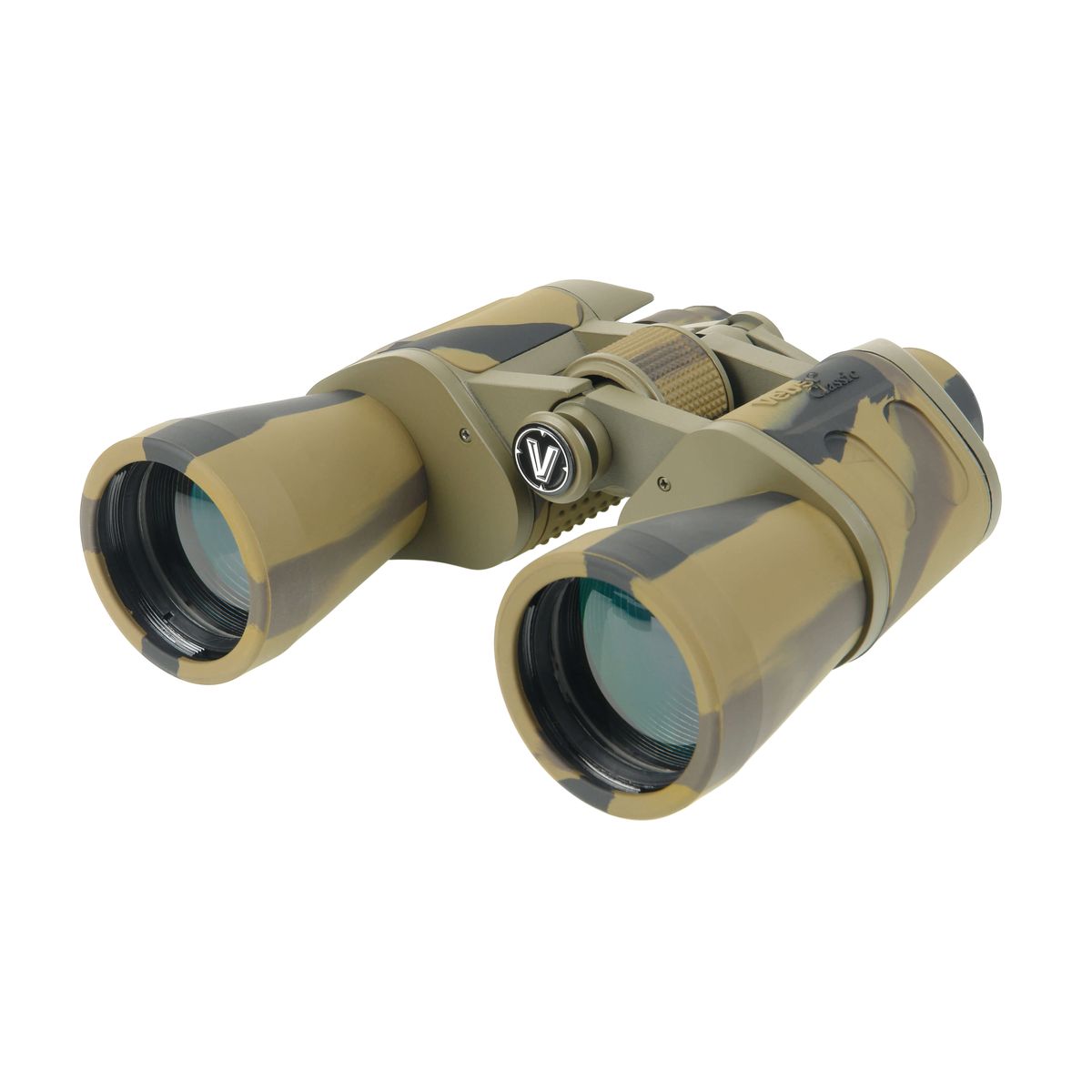 Бинокль Classic БПШЦ 10x50 VRWA широкоугольный, камуфлированный Veber