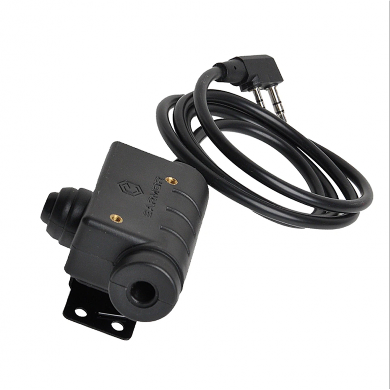 Кнопка M51 Tactical PTT для станций Kenwood/Baofeng (и аналоги) Earmor