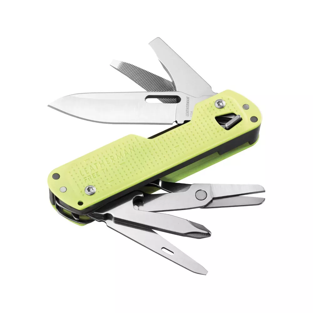 Мультитул LEATHERMAN FREE T4/BOX-INT LUNAR 832883
