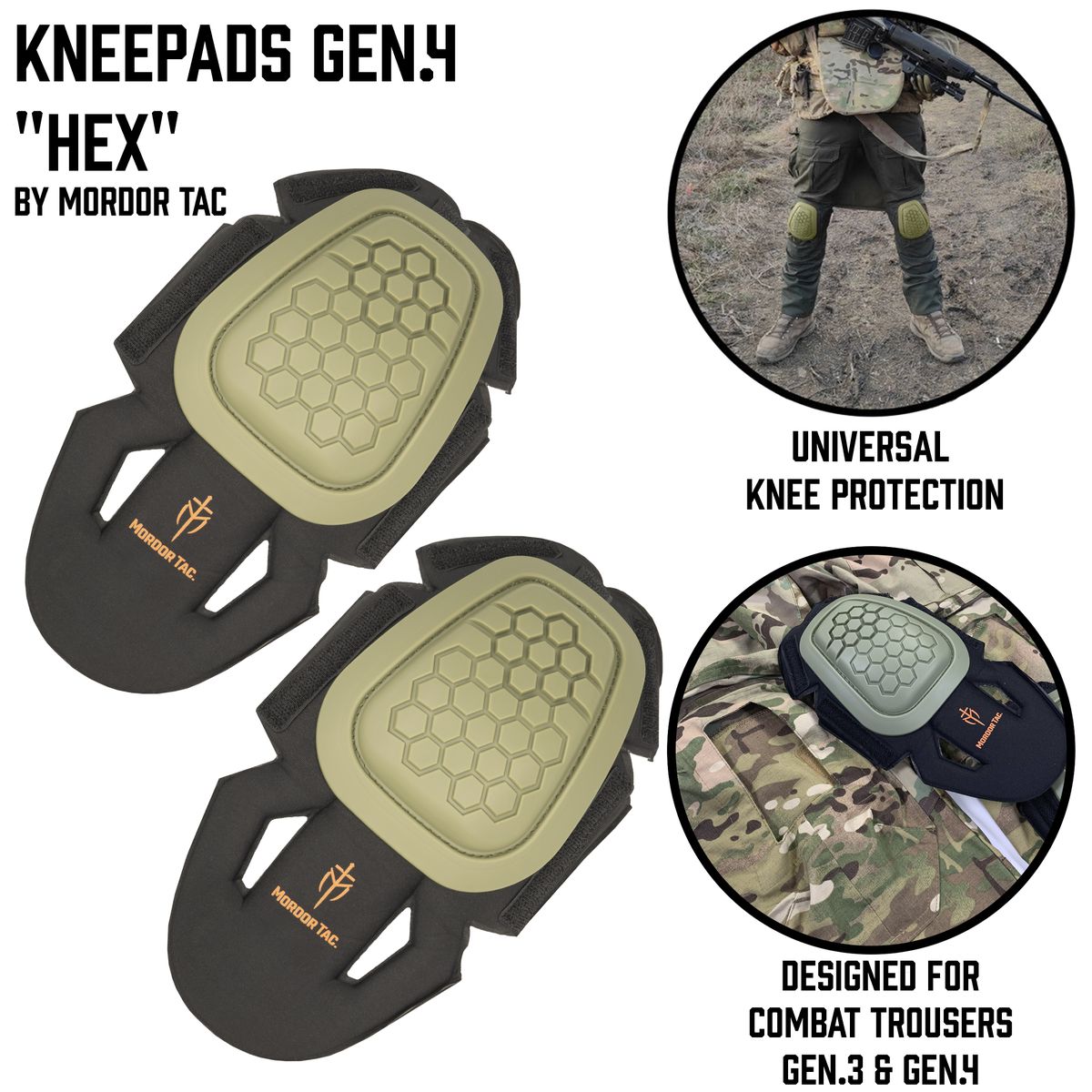 Kneepads Gen 4 "Hex"