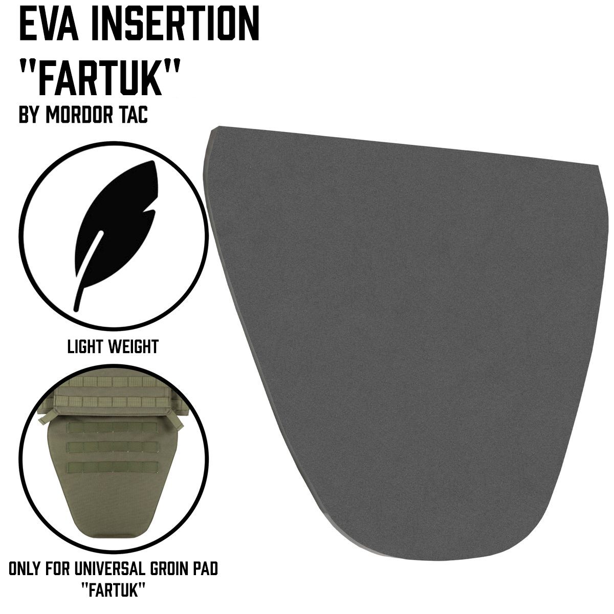 EVA insertion "Fartuk"