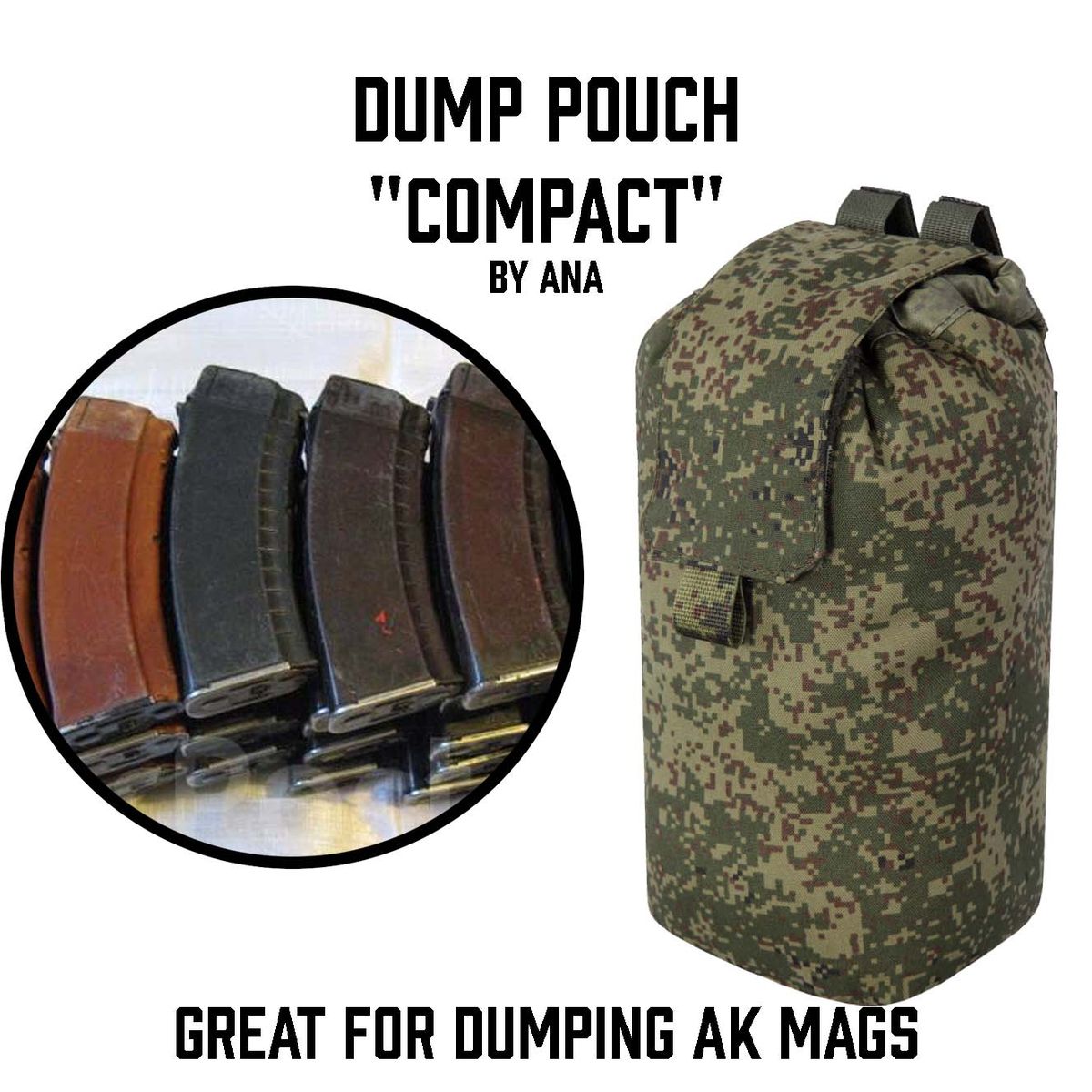 Emdom dump pouch