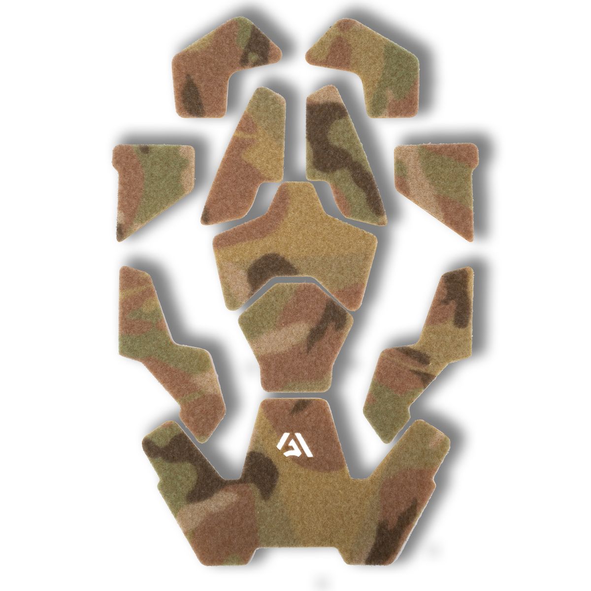 Velcro панель на шлем