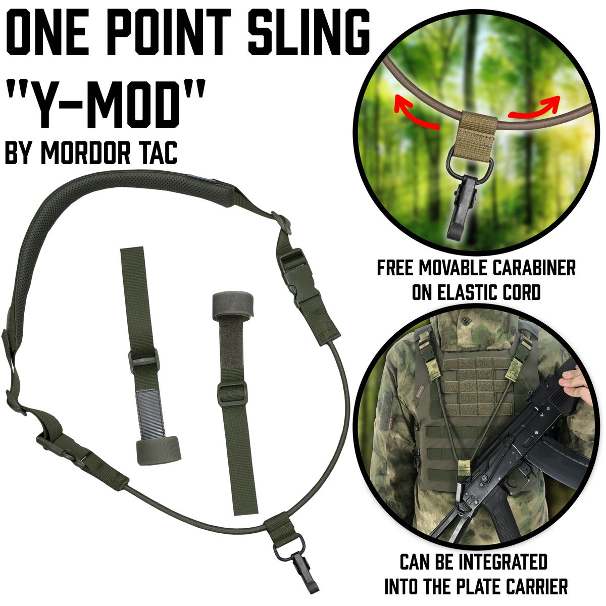 Одноточечный ремень Игрек | Mordor tactical