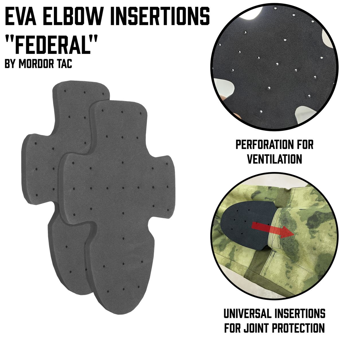 EVA elbow insertions "Federal"