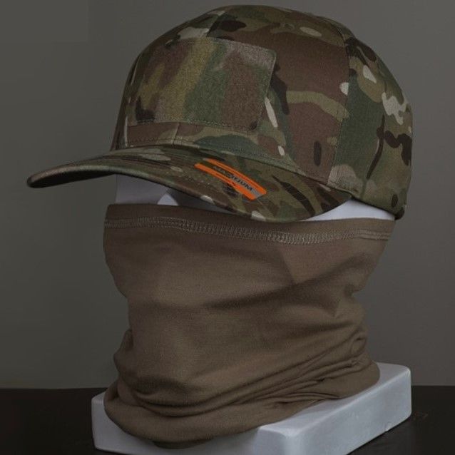 Бейсболка RUS с велкро панелью на резинке Smola313