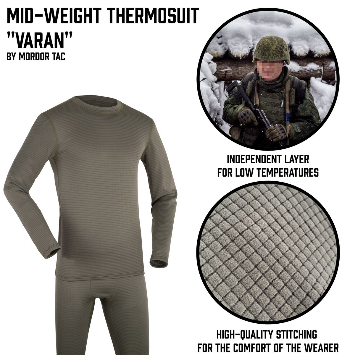 Mid-weight thermosuit «Varan»