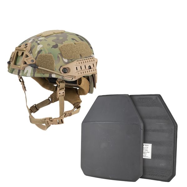 Баллистические шлема и плиты