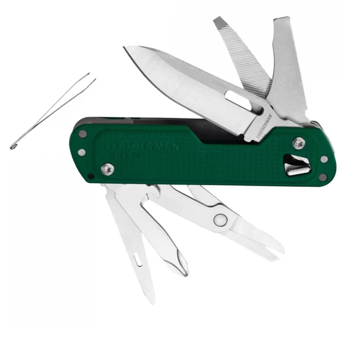Мультитул LEATHERMAN FREE T4/BOX-INT EVERGREEN 832875