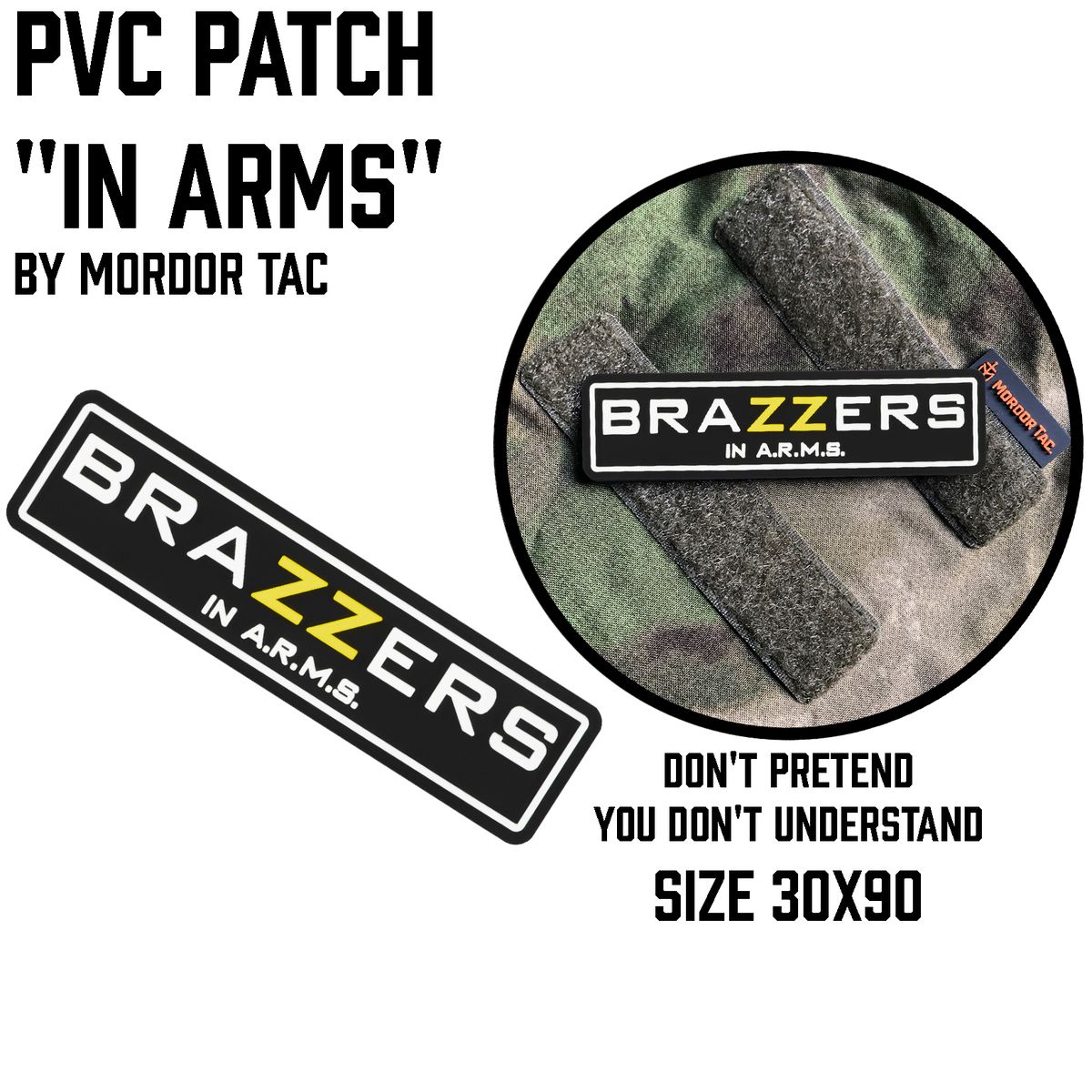 PVC patch "In Arms"