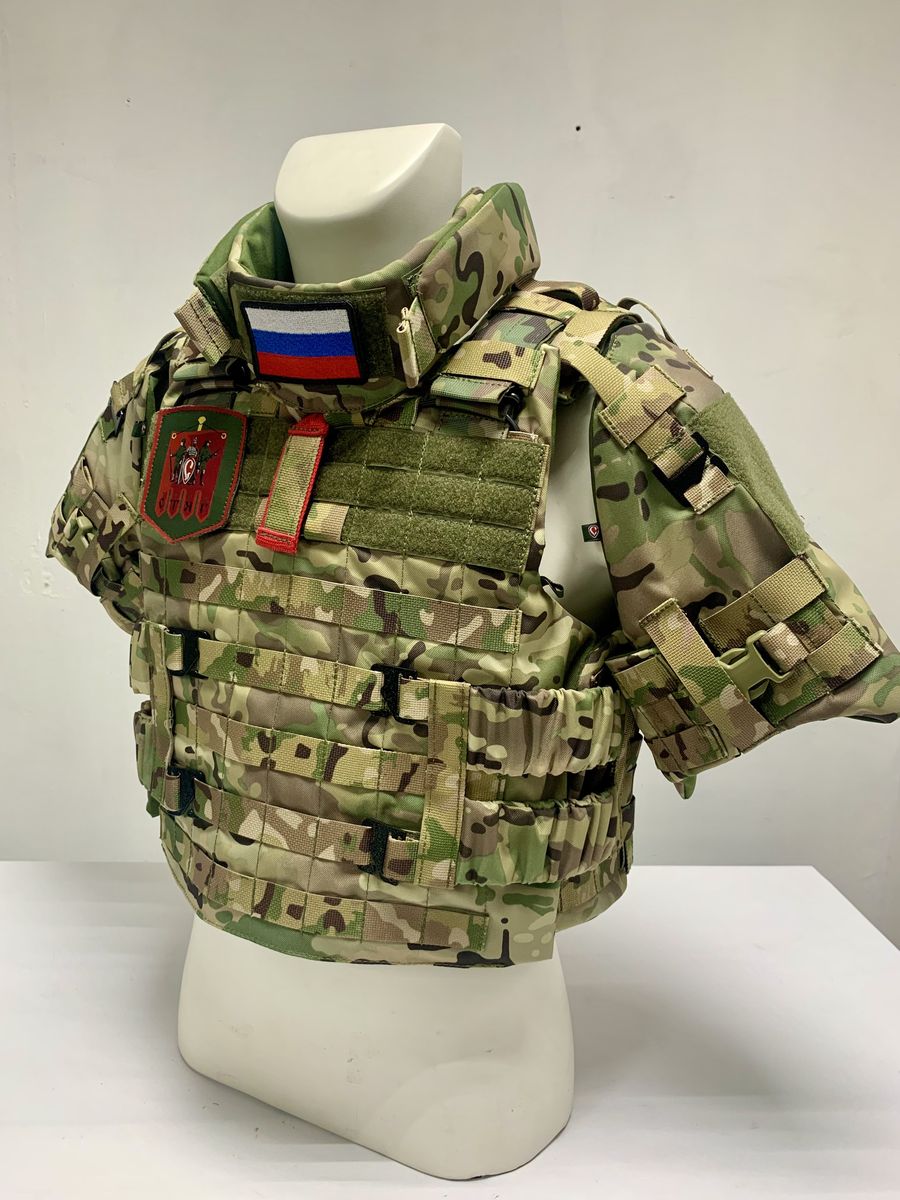 Защитный жилет "Доспех" с внутренними карманами под плиты (без фестонов)