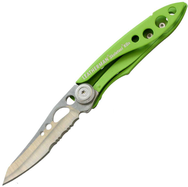 Нож LEATHERMAN SKELETOOL KBX GREEN 832384