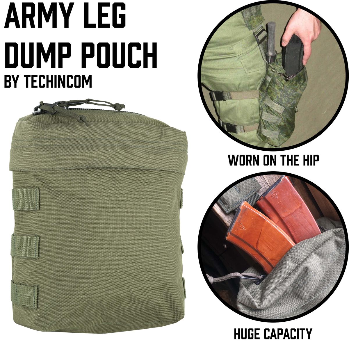 Emdom dump pouch