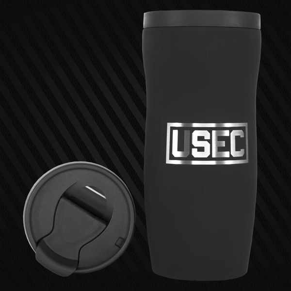 "USEC" Thermos Bottle Soft Touch