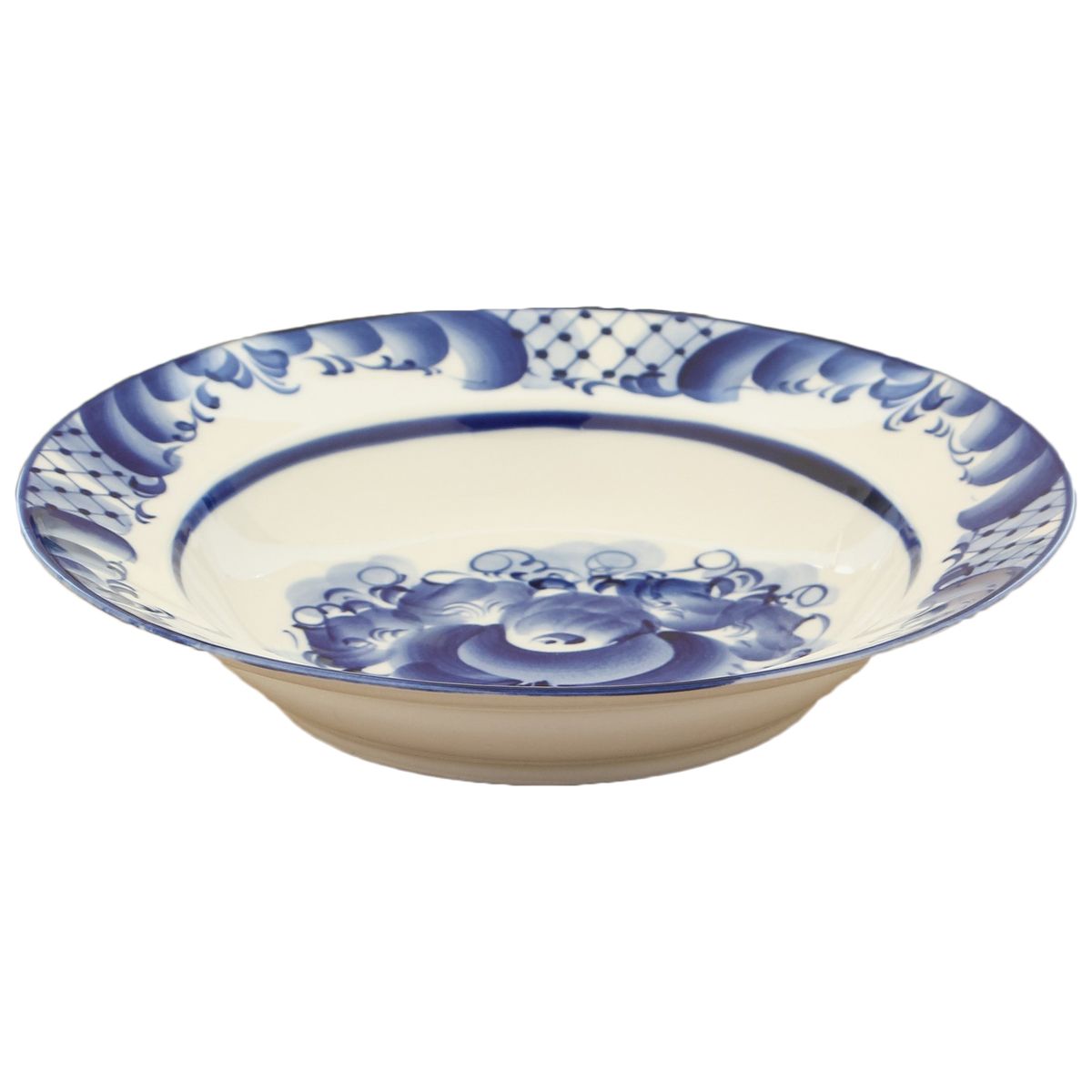 Soup plate "Gzhel"