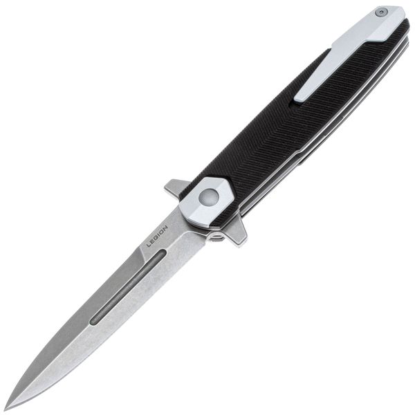 Складной нож Mr.Blade Legion stonewash сталь D2, рукоять Black G10