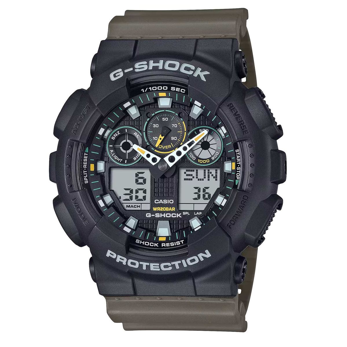 Часы Casio G-SHOCK GA-100TU-1A3